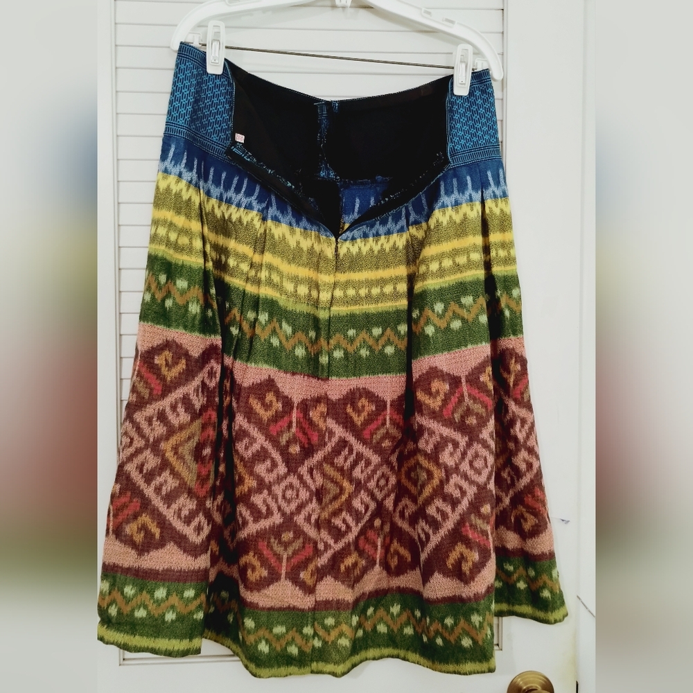 Vintage Plus Size Peruvian Textile Pattern Woven … - image 8